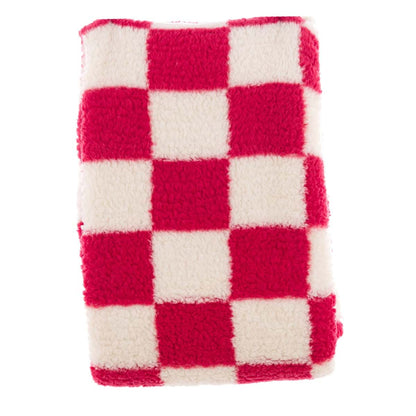 Plaid a quadri 140 x 170 | Blanc Mariclò