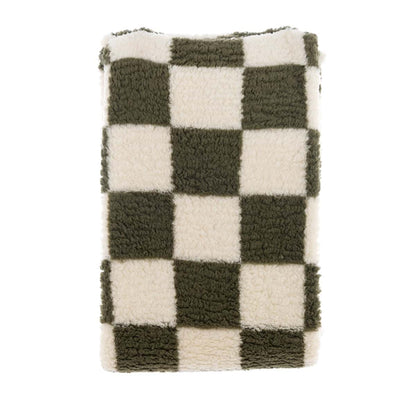 Plaid a quadri 140 x 170 | Blanc Mariclò
