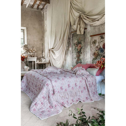 Quilt fiorato 150 gsm | Blanc Mariclò