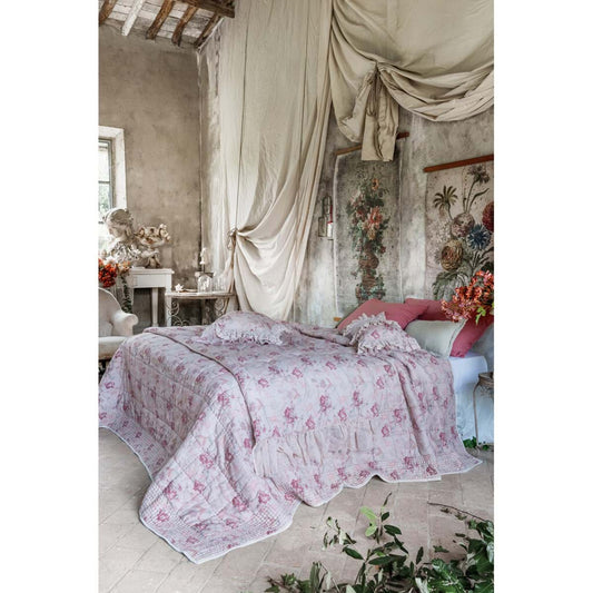 Quilt fiorato 150 gsm | Blanc Mariclò