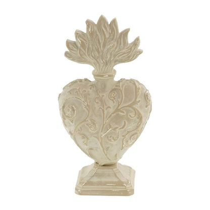 Decorazione cuore votivo |Blanc Mariclò