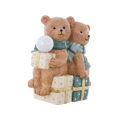 Decoro orso con led | Blanc Mariclò