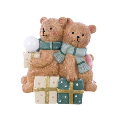 Decoro orso con led | Blanc Mariclò