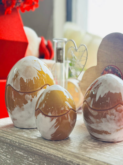 Uovo di Pasqua contenitore