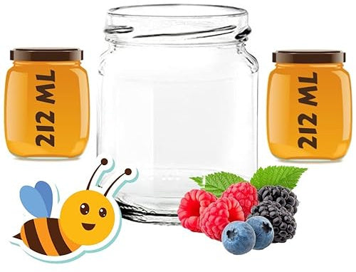 Barattolo 212 ml- 20 pezzi