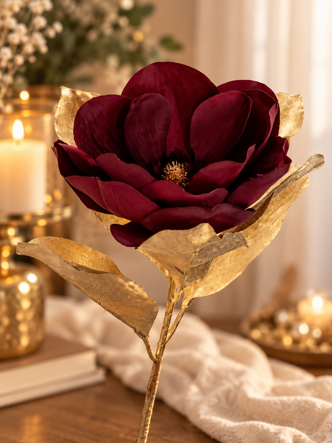 Magnolia fiore artificiale