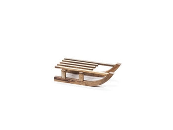 Slitta in legno