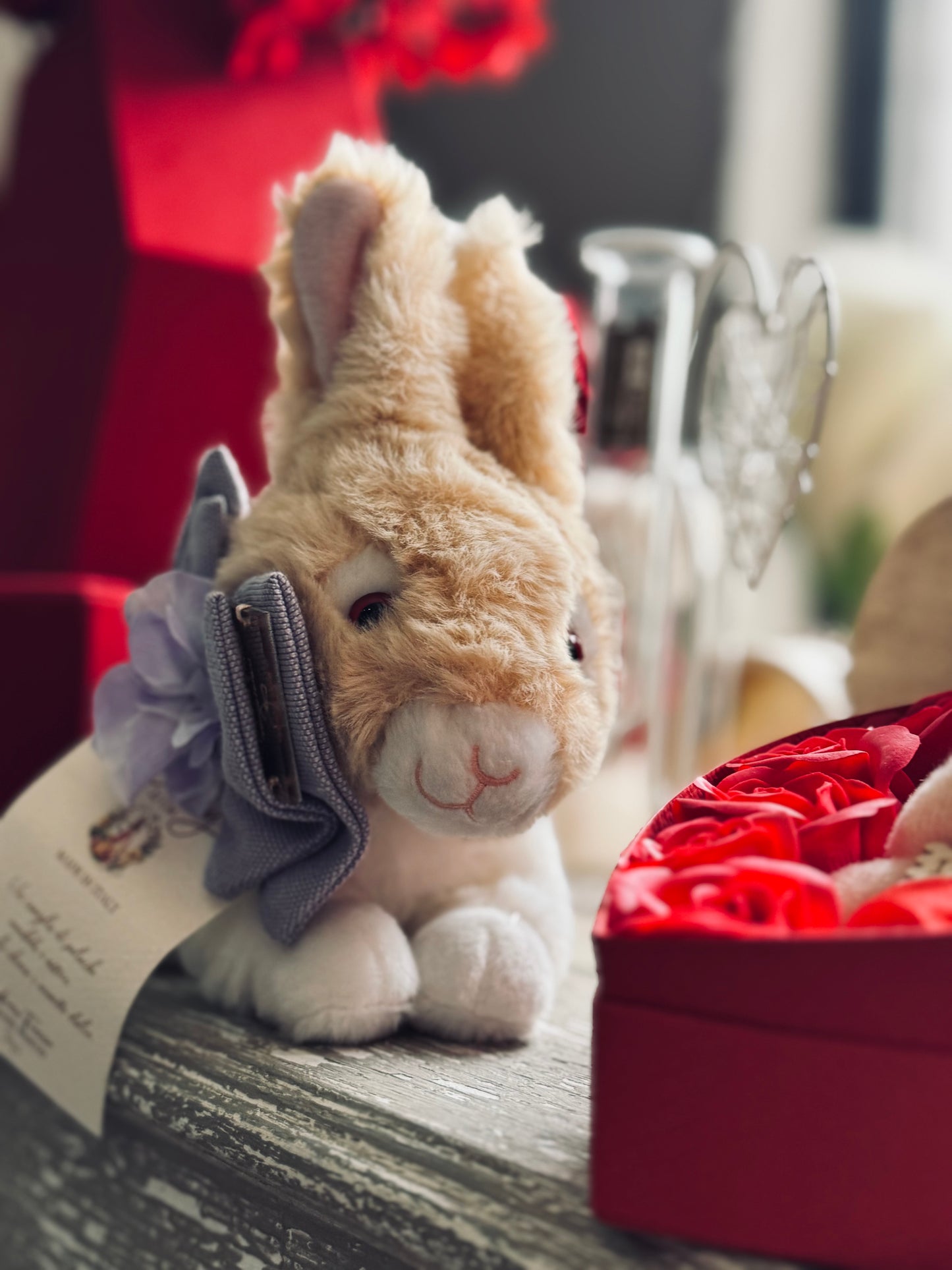 Coniglietto con fiocco di Pasqua| Madame Fioccò
