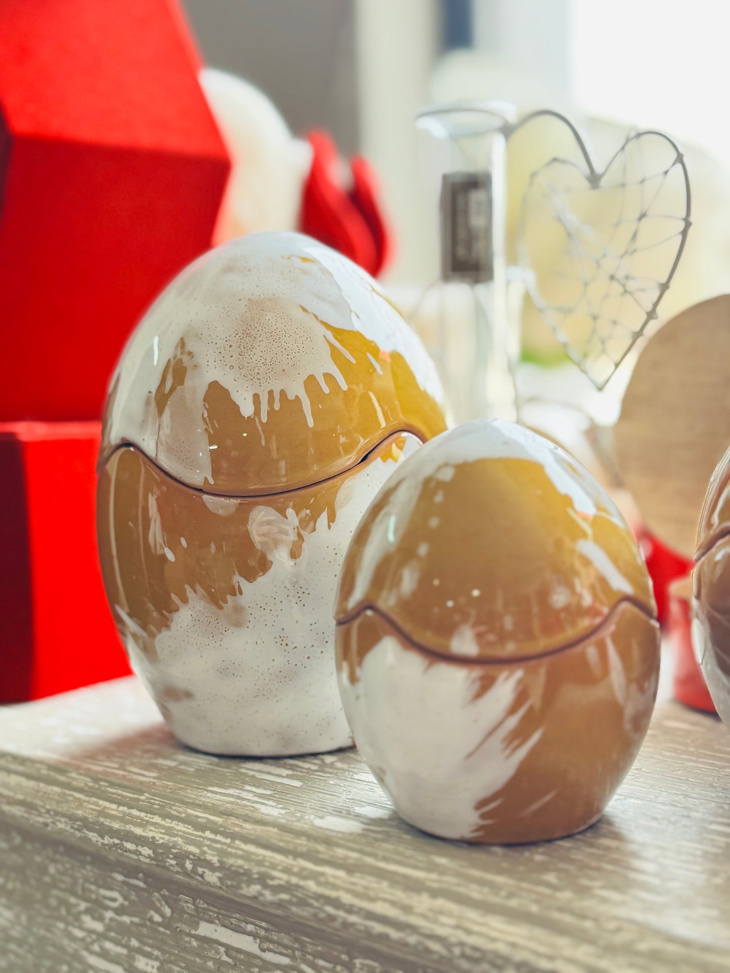 Uovo di Pasqua contenitore