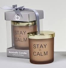 Candela colorata in vetro "Enjoy your life" 8h| Belda