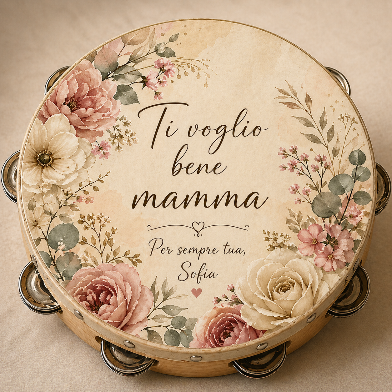 Tamburello personalizzabile 10 cm