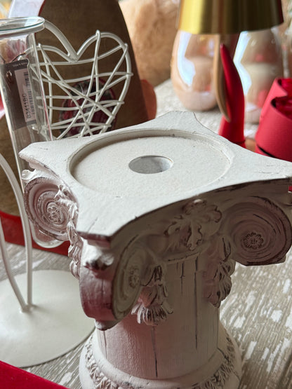 Candelabro bianco| L'Arte di Nacchi
