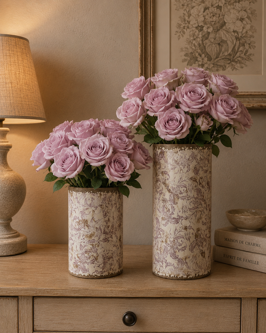 Vaso decorato | L'Arte di Nacchi