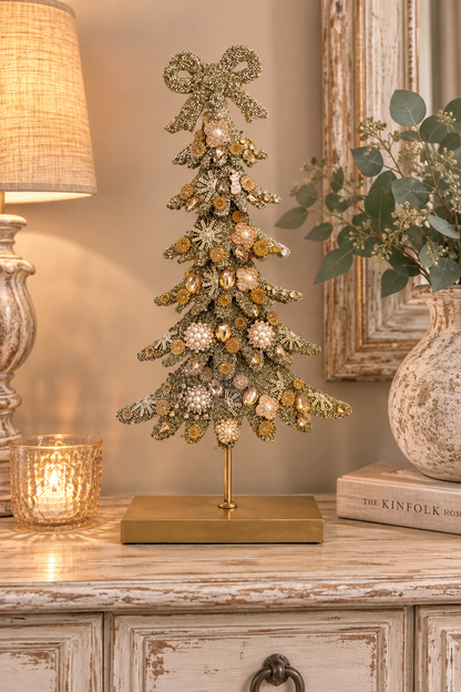 Albero di Natale brillantinato | Blanc Mariclò