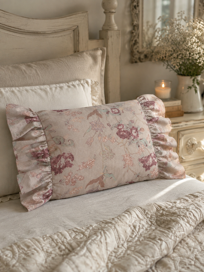 Cuscino con gale 35*50 cm | Blanc Mariclò
