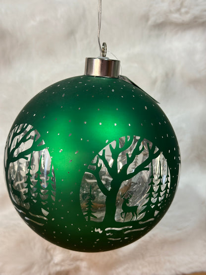 SFERA DI NATALE CON LED