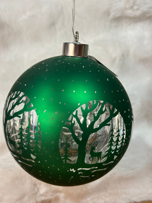 SFERA DI NATALE CON LED