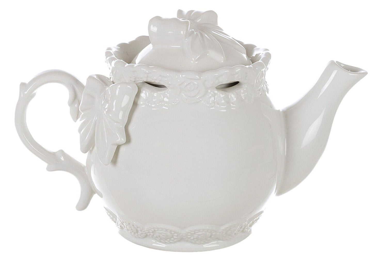 Teiera in Ceramica Shabby Chic | Blanc Mariclò