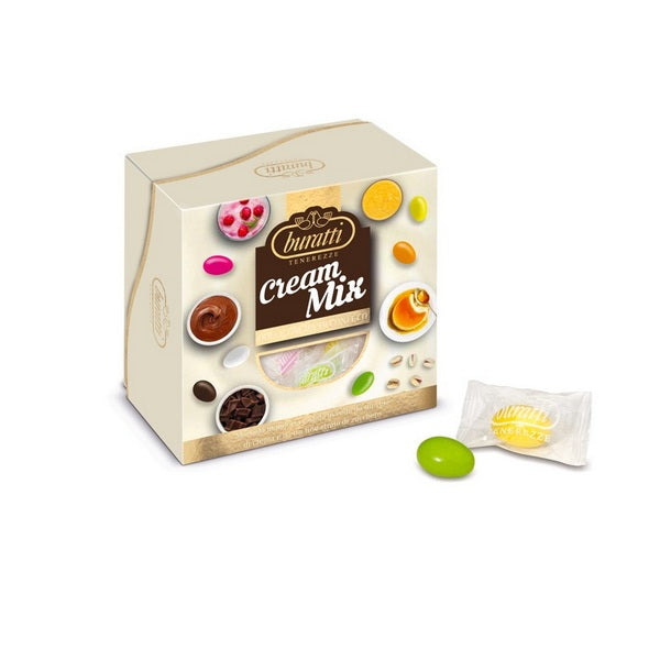 Misto crema colorato incartati  - 500g