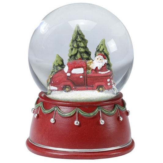 Sfera di neve natalizia CON CARILLON