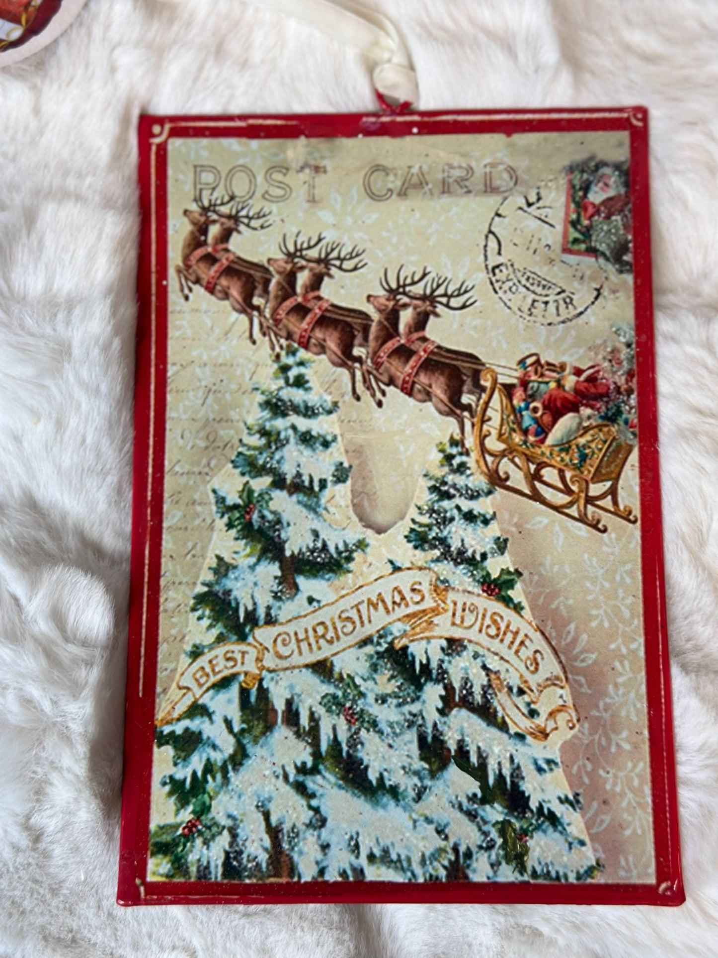 Cartolina in latta