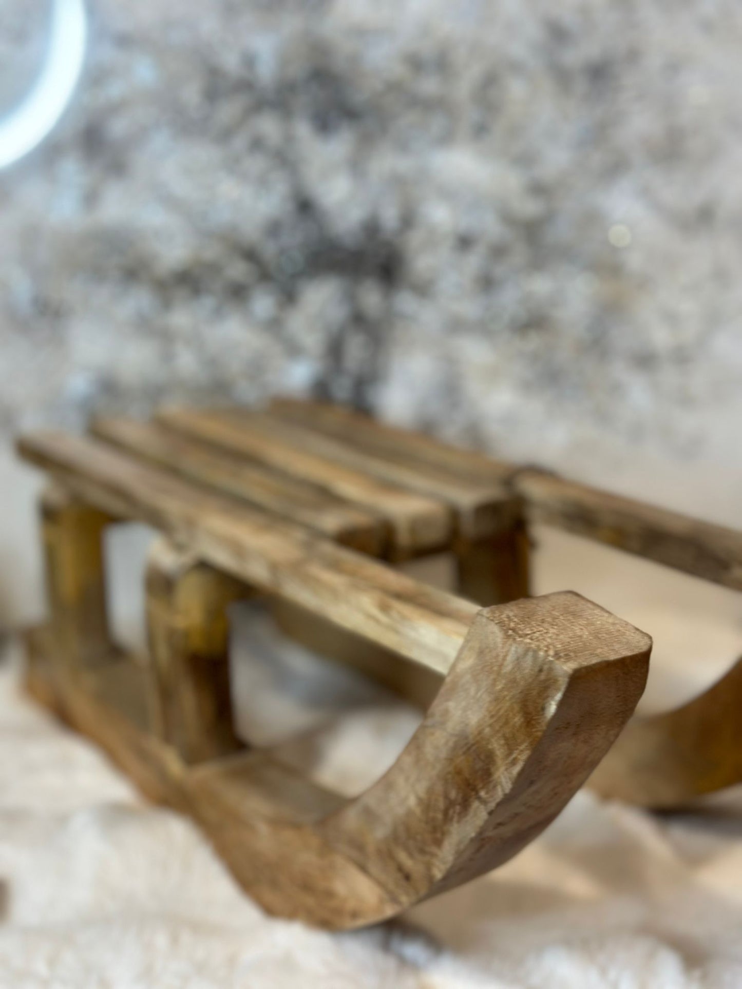Slitta in legno