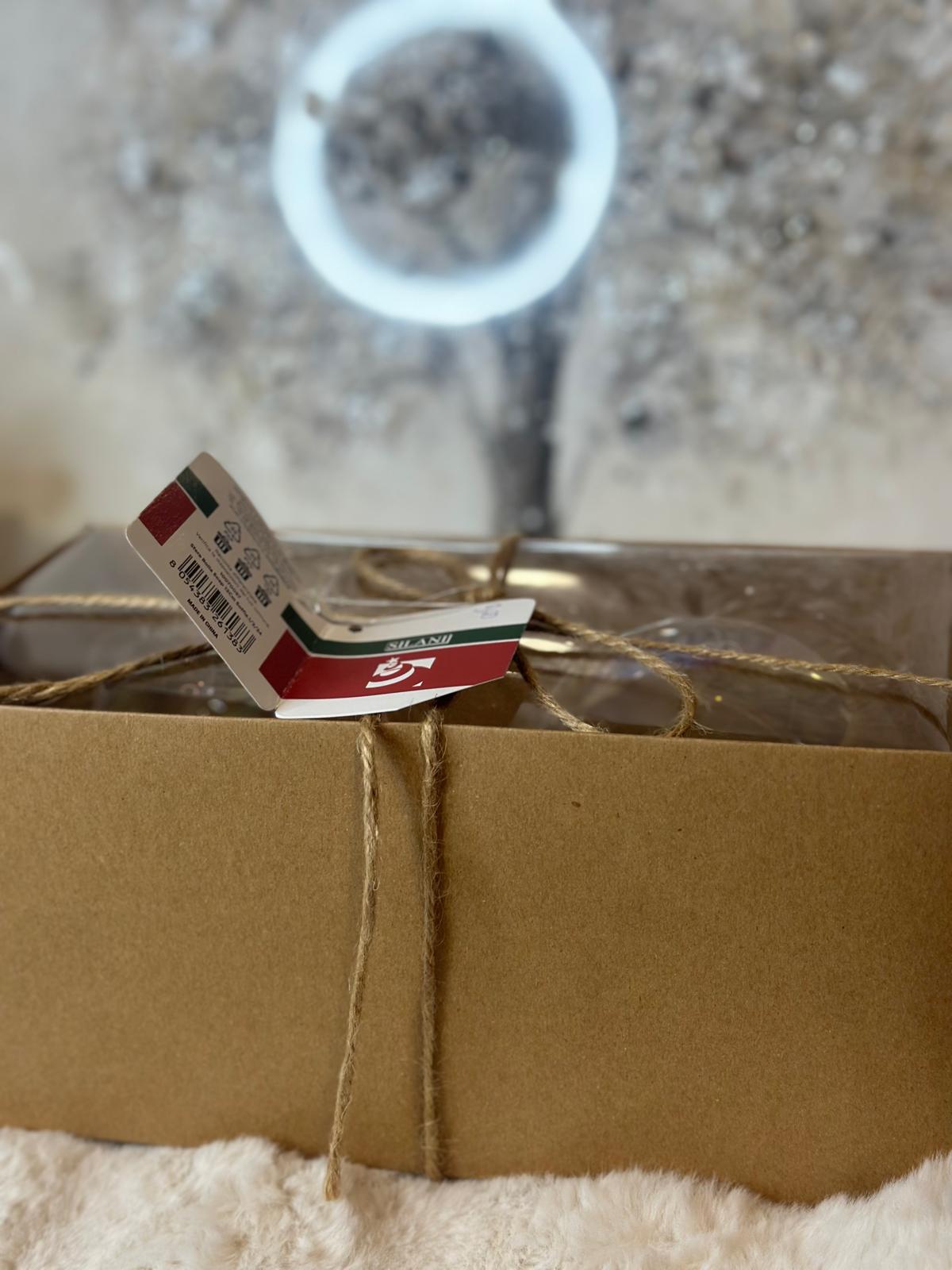 Box palline in vetro soffiato