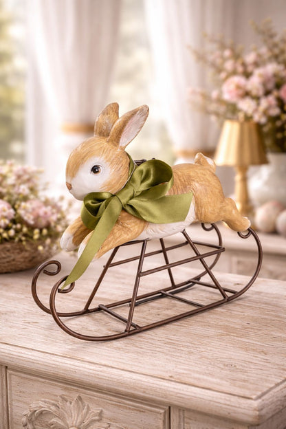 Decoro coniglio  da appoggio 26cm| Blanc Mariclò