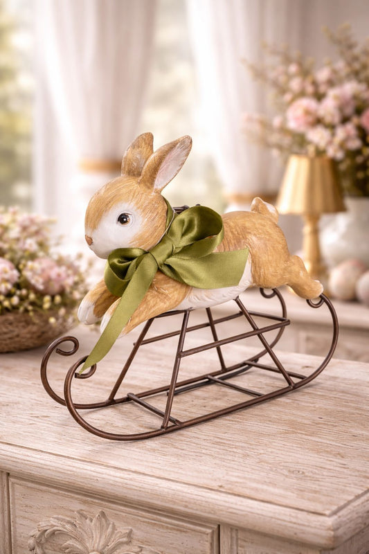 Decoro coniglio  da appoggio 26cm| Blanc Mariclò