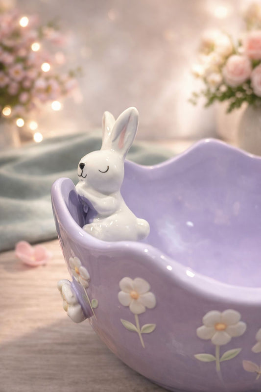 Maxi tazza con coniglio| Tono su tono