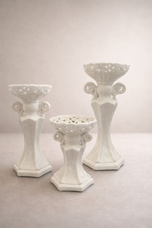 Candelabro in resina | Arte di Nacchi