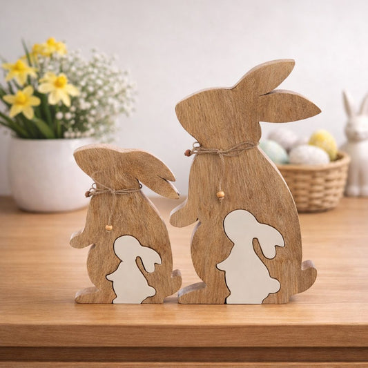 Coniglio  decoro di Pasqua | Blanc Mariclò