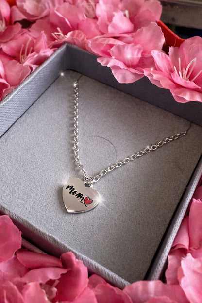 Box cuore con bracciale per la Mamma