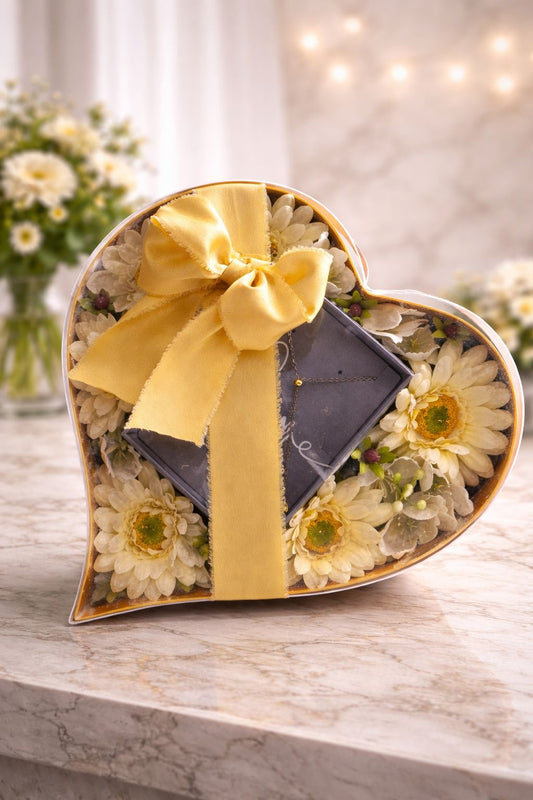 Box cuore con collana Sagapò