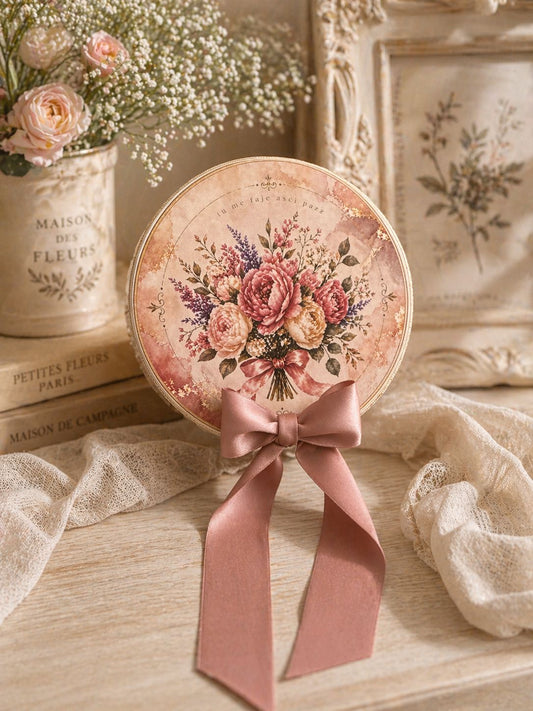 Tamburello romantico decorato