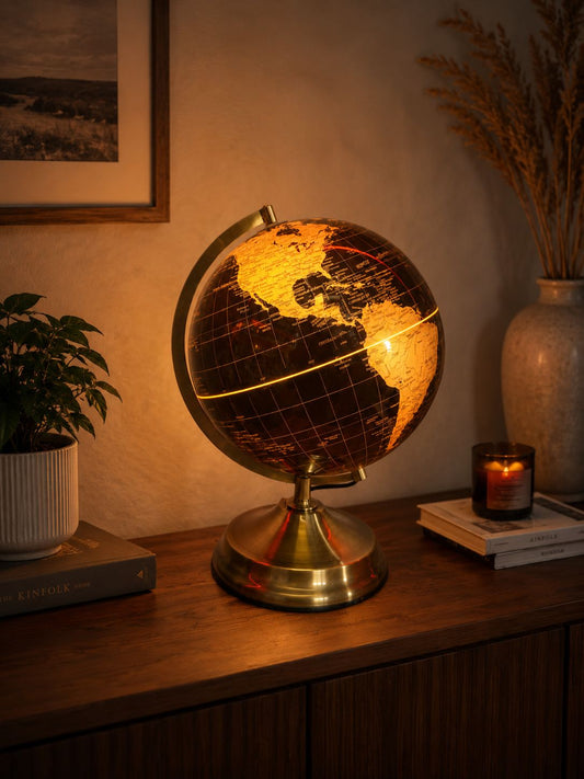 Lampada Mappamondo  con led