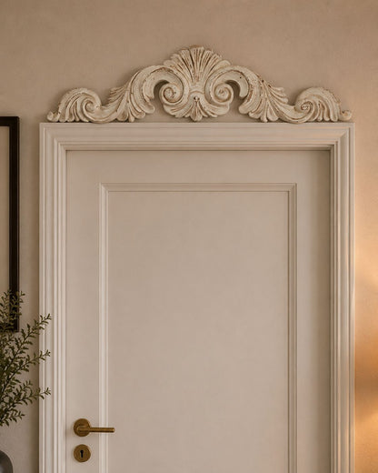 Sopra porta in legno shabby