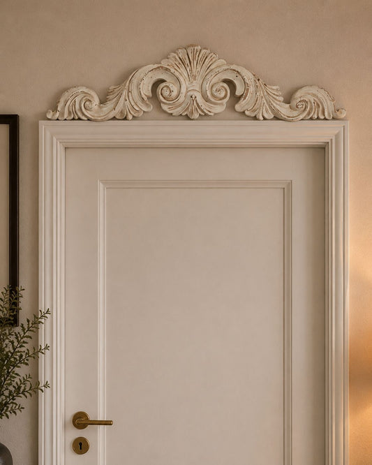 Sopra porta in legno shabby