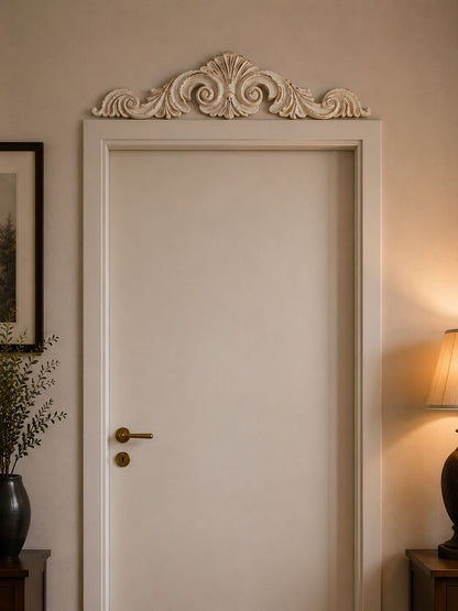 Sopra porta in legno shabby