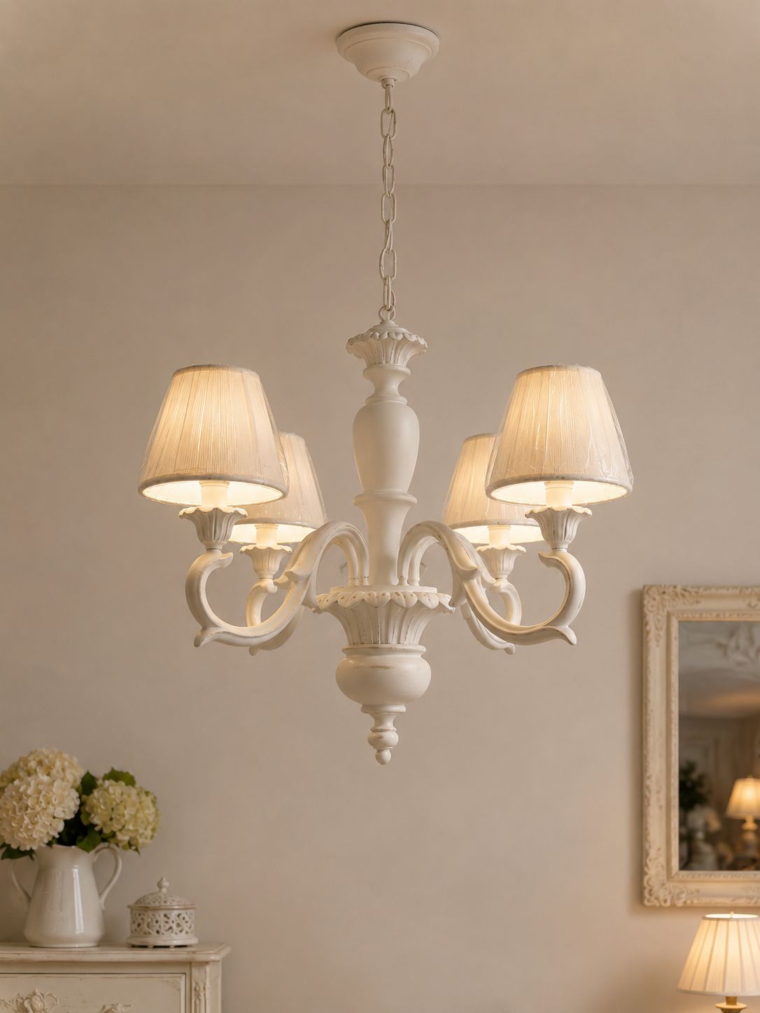 Lampadario shabby