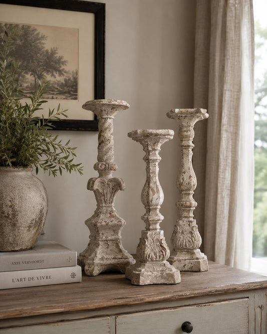 Candelabro shabby | Arte di Nacchi