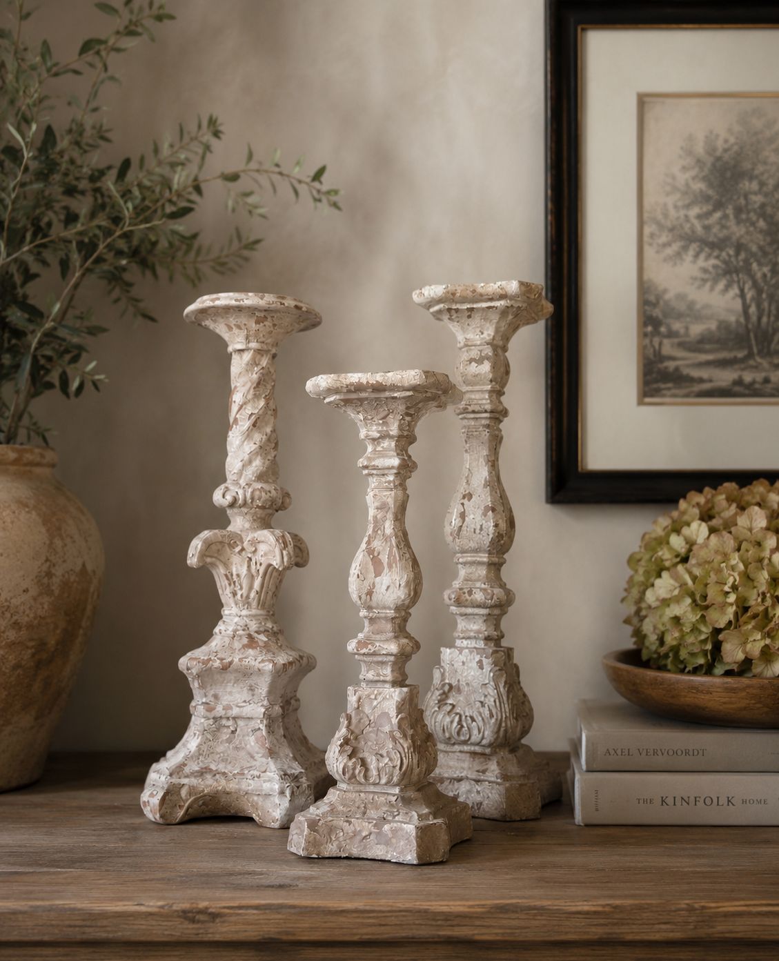 Candelabro shabby | Arte di Nacchi