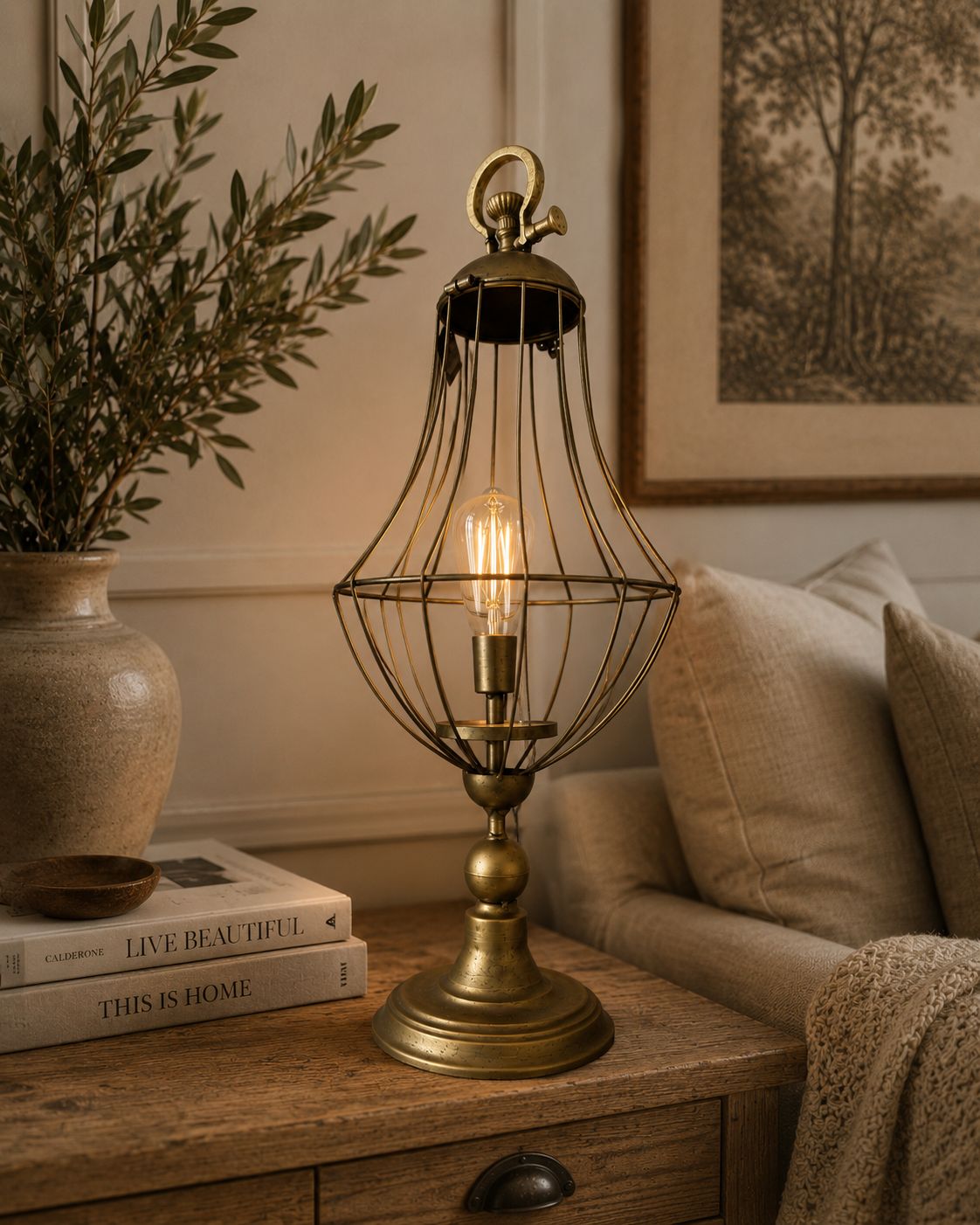 Lampada a batteria vintage  | Bruco