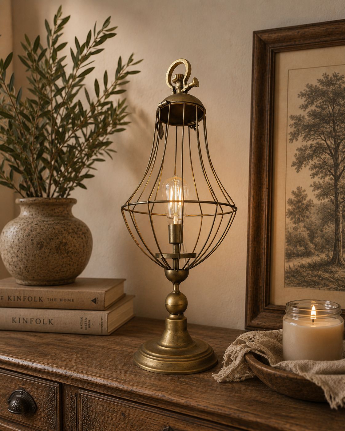 Lampada a batteria vintage  | Bruco
