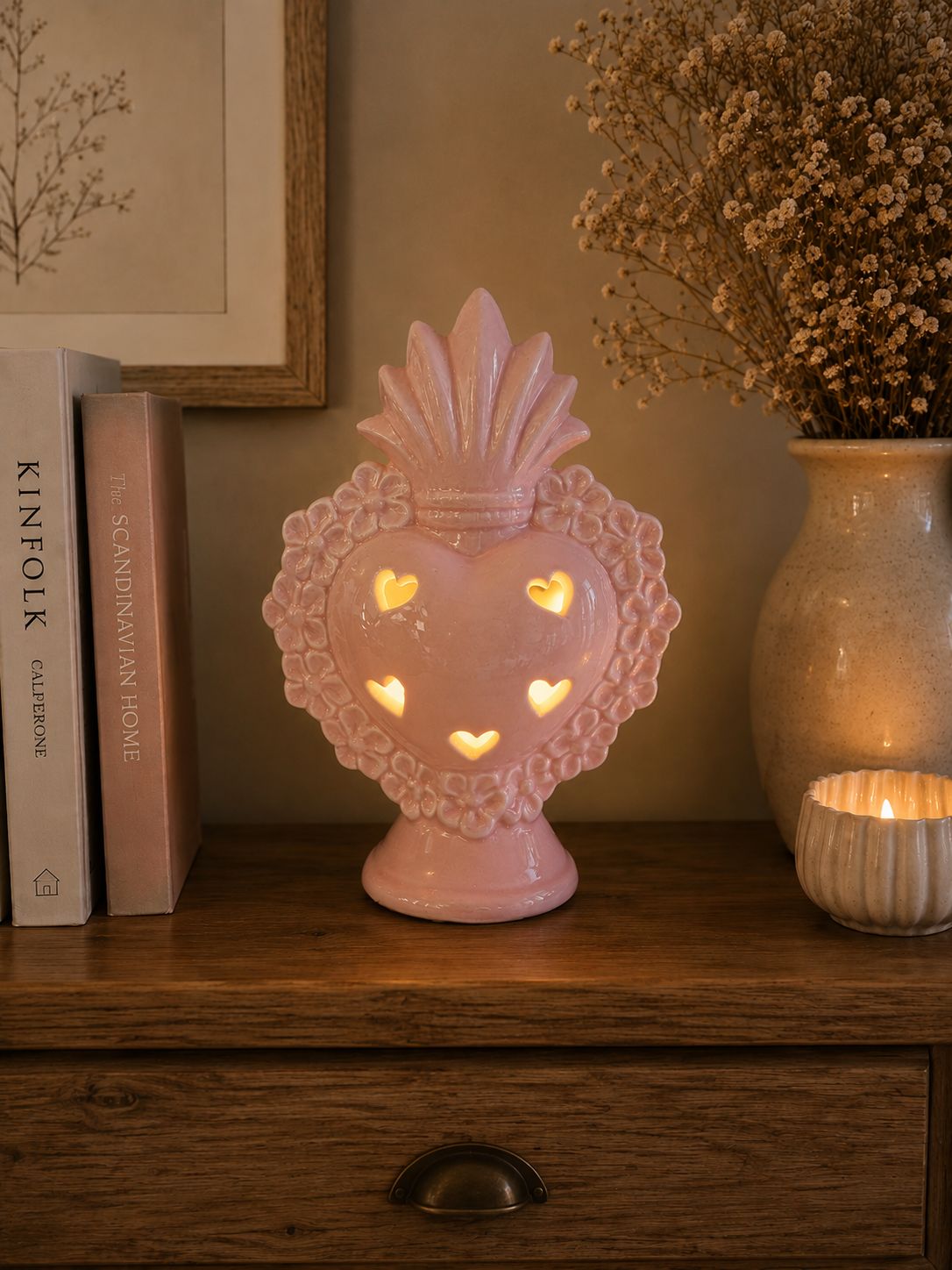 Profumatore cuore con led