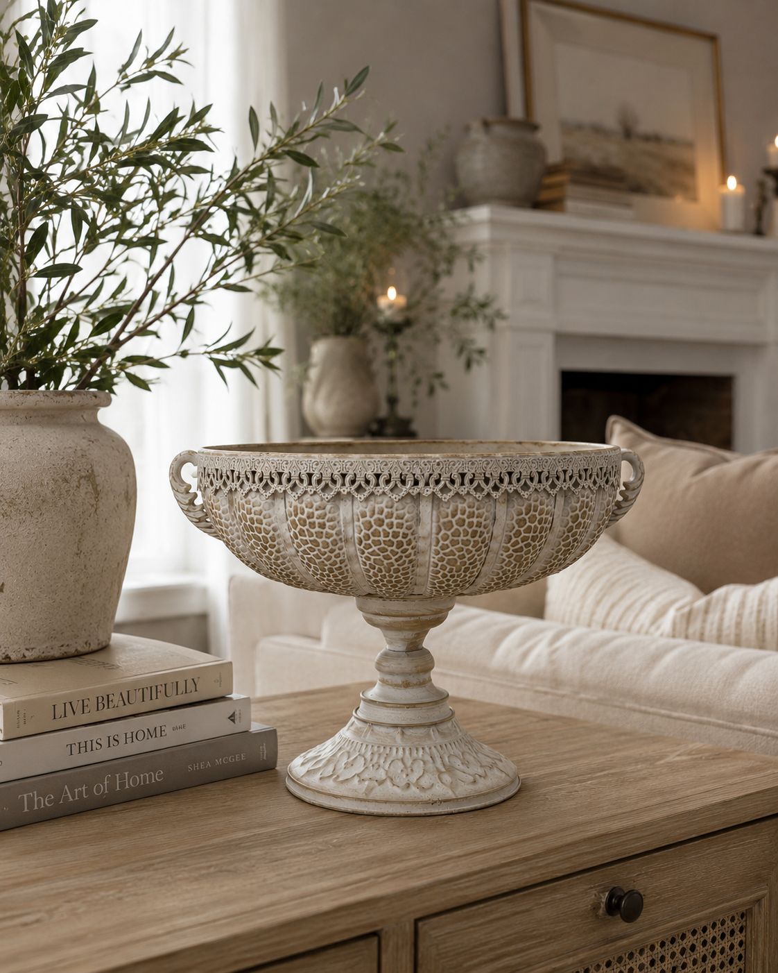 Vaso shabby | Arte di nacchi