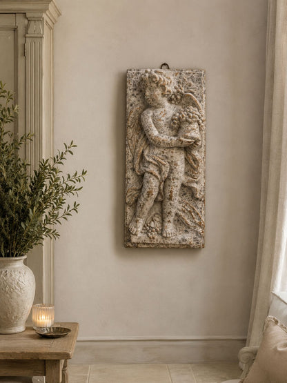 Quadro angelo in rilievo shabby | Arte di Nacchi