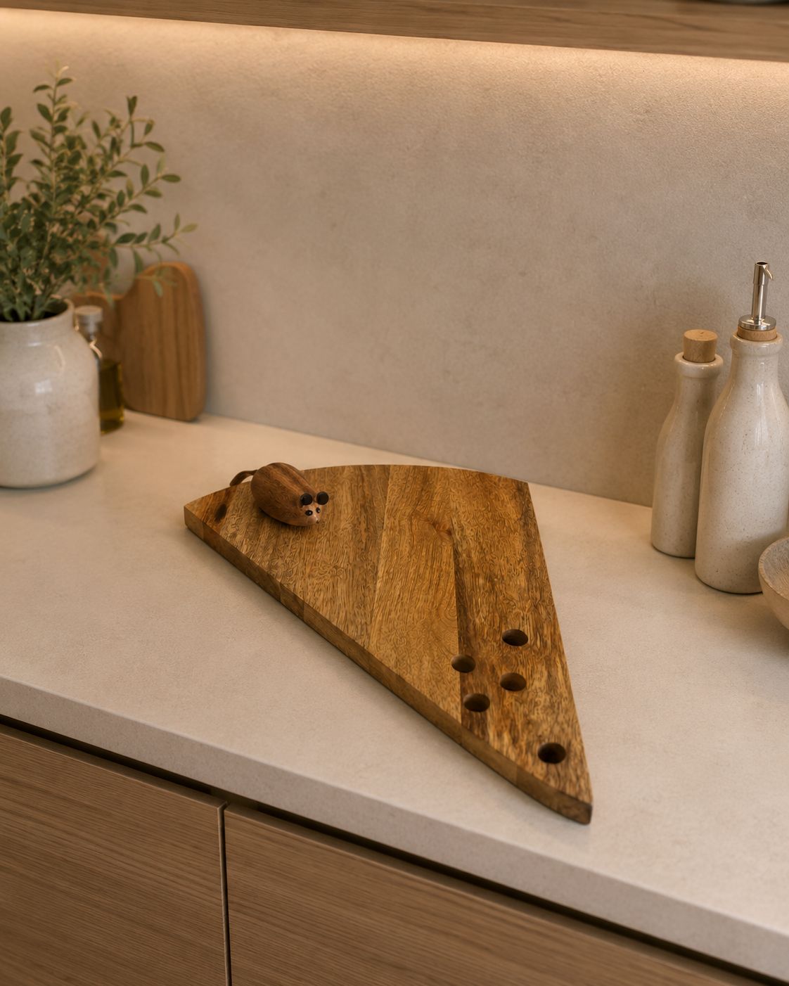 Tagliere a forma di Formaggio