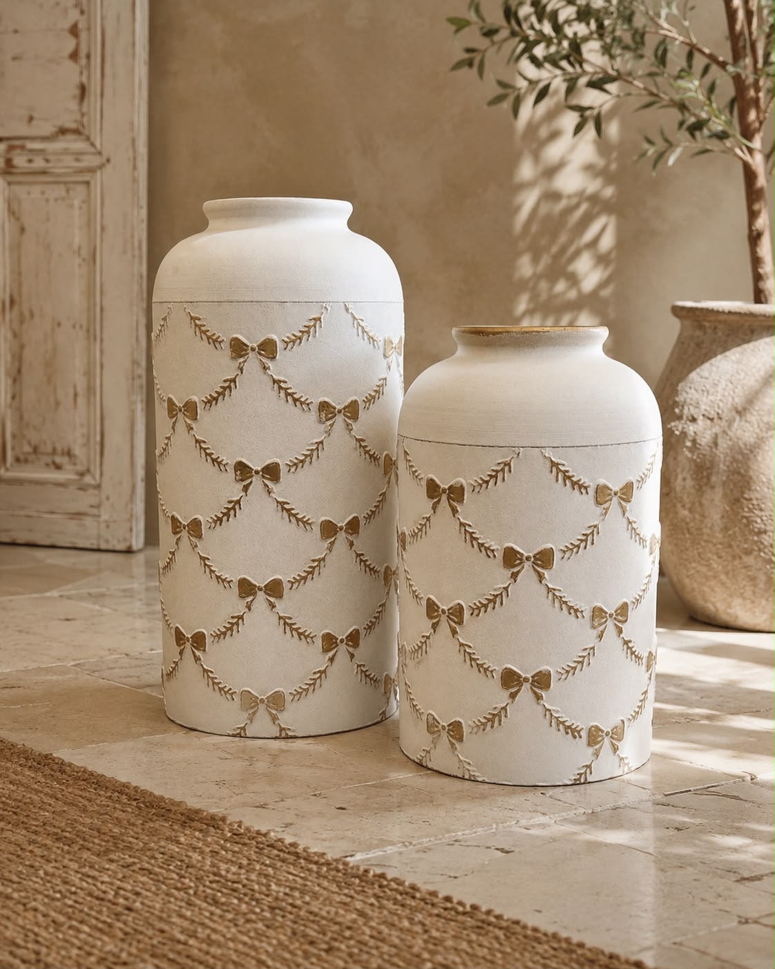 Vaso con fiocchi | Arte di Nacchi