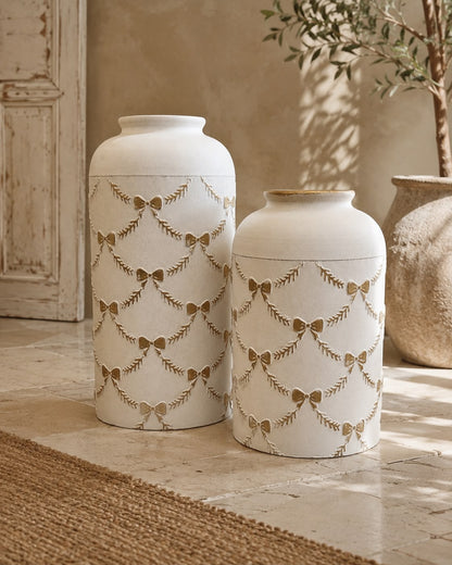 Vaso con fiocchi | Arte di Nacchi